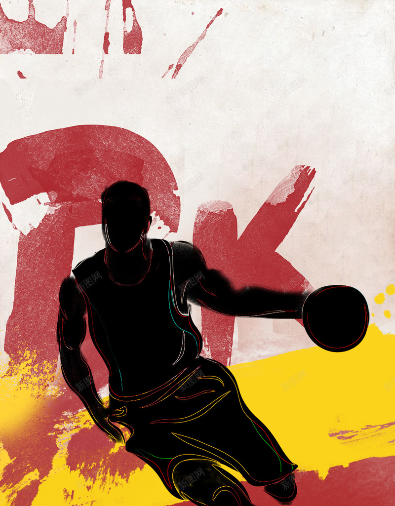 校园篮球比赛H5宣传海报背景psdpsd设计背景_新图网 https://ixintu.com H5背景 h5 psd下载 剪影篮球赛 校园 激情 篮球比赛 篮球赛 红色 运动 运动员 青春 黄色