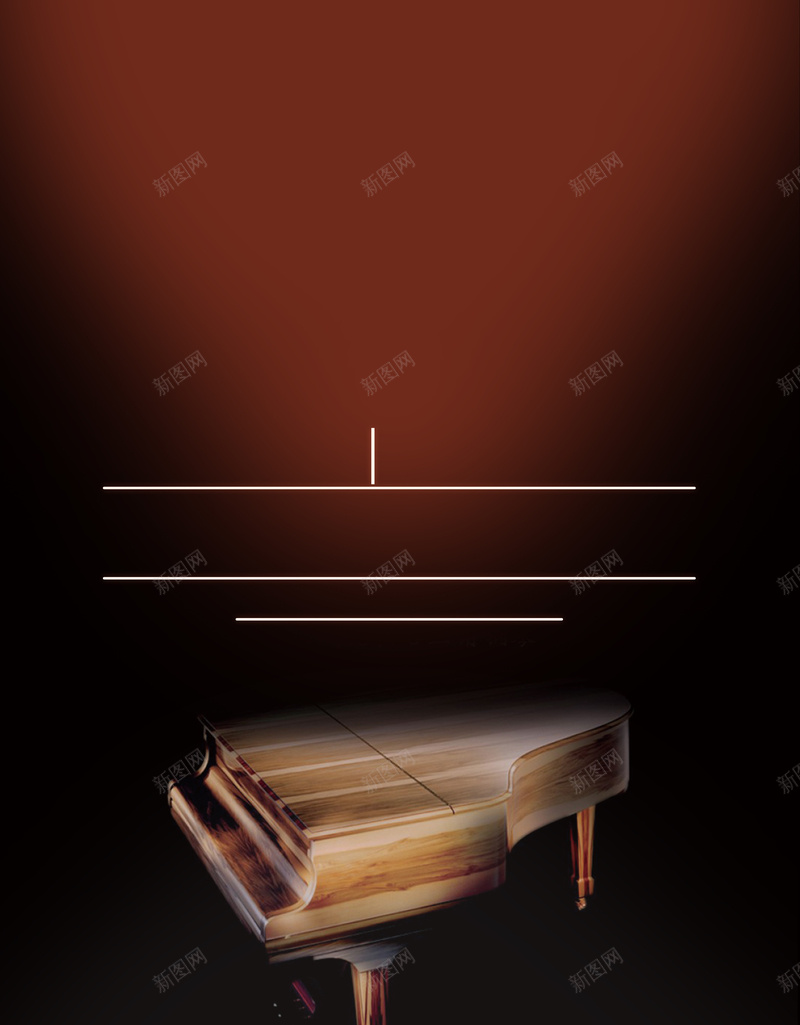 大气音乐节海报背景psd设计背景_新图网 https://ixintu.com 大气 海报 深色 素材 背景 质感 钢琴 音乐节