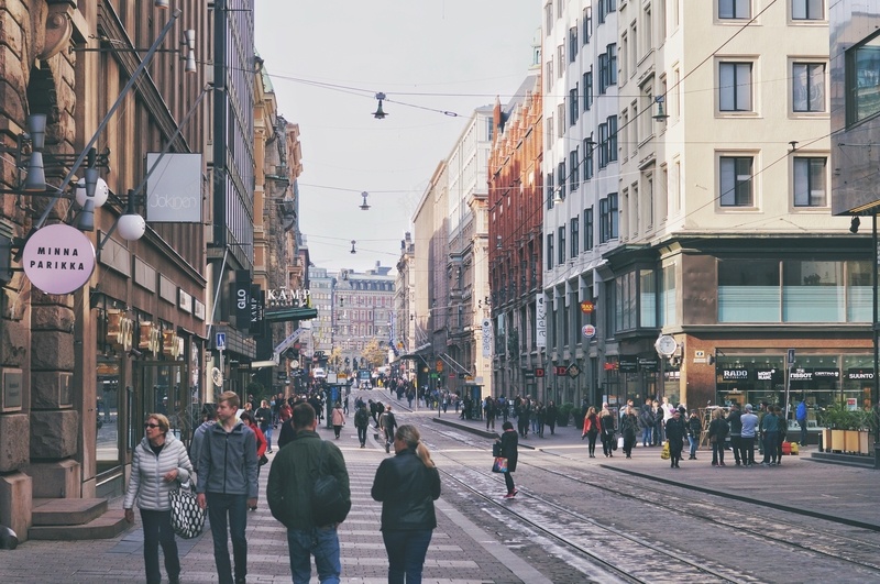 赫尔辛基街景jpg设计背景_新图网 https://ixintu.com 北欧 城市 复古 街景
