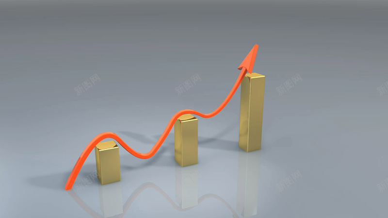 尖头增长趋势背景jpg设计背景_新图网 https://ixintu.com 上图 业务 图表 增长 市场 成功 打赢 箭头 财经 钱