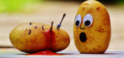 年会搞笑视频创意土豆高清图片