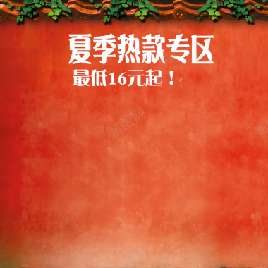 皇宫琉璃瓦红墙背景摄影图片