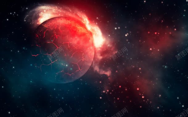 科幻行星星空壁纸jpg设计背景_新图网 https://ixintu.com 壁纸 星空 科幻 行星