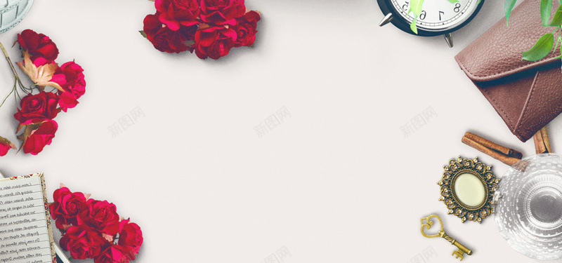 静物背景图jpg_新图网 https://ixintu.com 复古 女人 摄影 时尚 海报banner 花卉 静物 风景