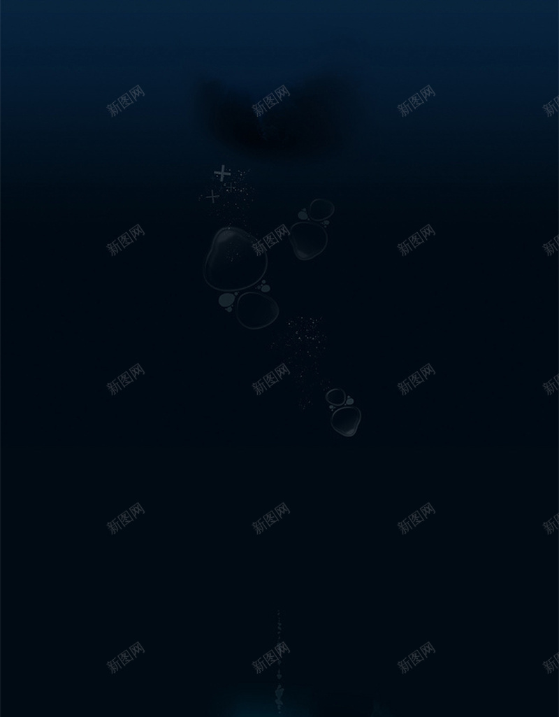 深海质感海报背景jpg设计背景_新图网 https://ixintu.com 光源 忧伤 水泡 海底 海报 深海 素材 背景 蓝天 蓝色 质感