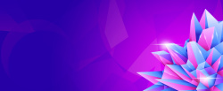 立体球扁平紫色渐变科技企业文化背景高清图片