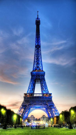 法国旅游海报法国旅游H5摄影海报高清图片