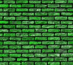 绿纹绿建筑纹绿色砖墙贴图高清图片