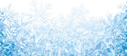 蓝色冰面纹理背景图片蓝色雪花背景高清图片