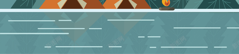 矢量简约扁平森林清晨ai设计背景_新图网 https://ixintu.com 太阳 山峰 扁平 树木 森林 清晨 白云 矢量 简约 蓝天 矢量图