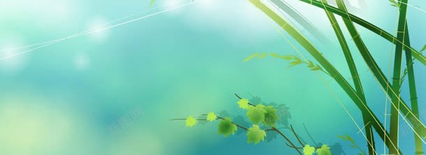 梦幻花草背景