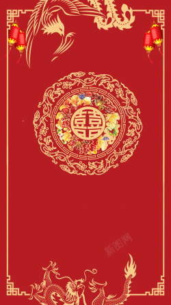 中国式婚礼中国式婚礼背景图高清图片