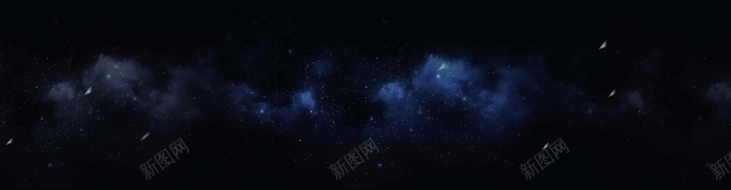 外太空背景psd设计背景_新图网 https://ixintu.com 商务 夜景 夜空 天空 星云 星星 星海 星空 星际 海报banner 科幻 科技