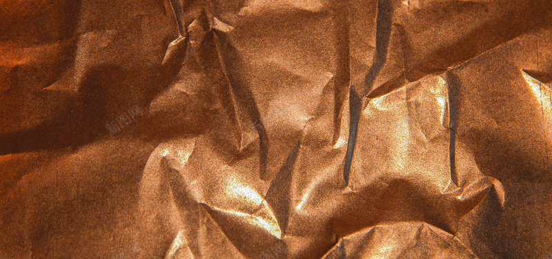 铜小褶皱深浅金色通用背景背景