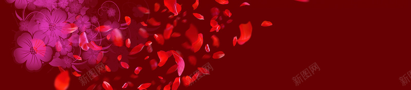 爱在感恩节红色海报psd_新图网 https://ixintu.com 亲情 感恩 感恩节 梦幻 浪漫 温暖 爱心 红色 花瓣