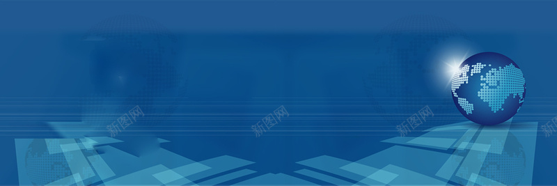 蓝色经典科技网页淘宝背景背景
