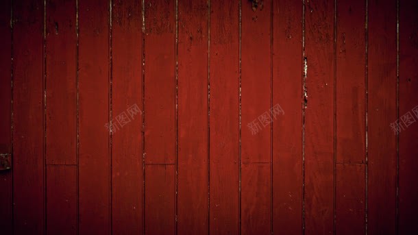 红色木板纹理壁纸背景