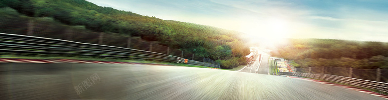 赛道速度与激情背景psd_新图网 https://ixintu.com 摄影 树林 比赛专用 海报banner 激情 狂飙 绿色 赛车 赛道 速度 风景