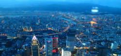 美丽的夜景台湾城市风景海报banner高清图片