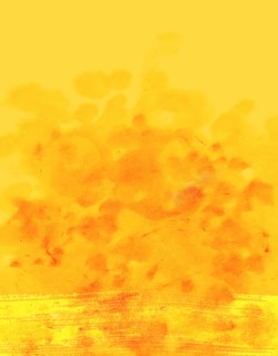 黄色沙滩黄色沙滩手绘人物高清图片