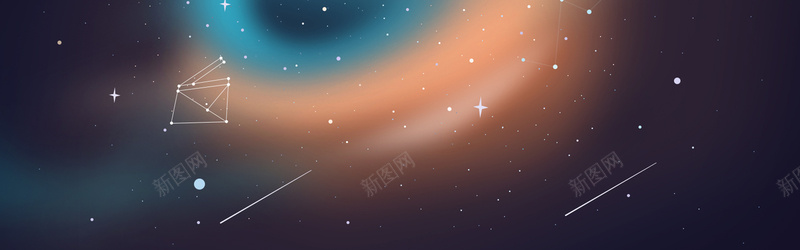 星空背景jpg设计背景_新图网 https://ixintu.com 光影 全屏banner背景 卡通 彩色 手绘 星云 星光 星海 星空 星际 横幅背景 海报banner 童趣