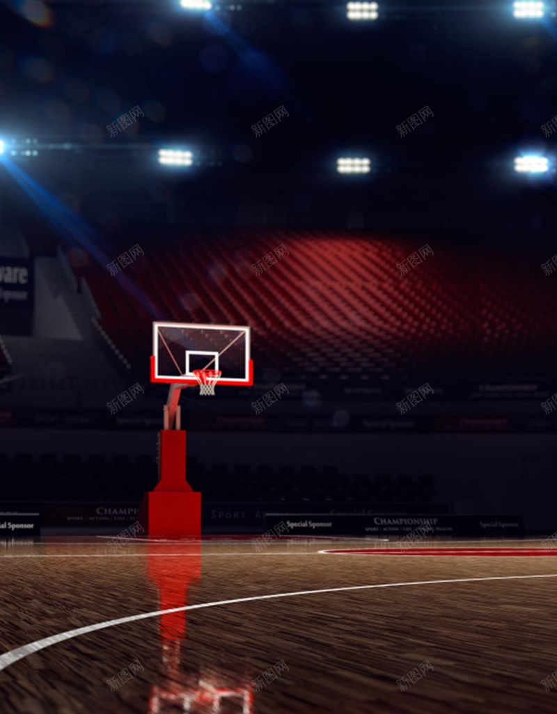 独特视角篮球场背景图jpg_新图网 https://ixintu.com 打篮球 摄影 比赛 篮球 篮球场 篮球架 风景