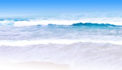 海洋浪花纹理浪花蓝色海洋高清图片