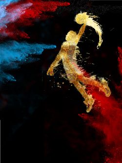 乔丹海报篮球特训营体育运动海报背景高清图片