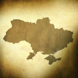 乌克兰地图图片怀旧乌克兰地图背景高清图片