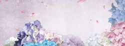 唯美婚纱礼服唯美花朵背景高清图片