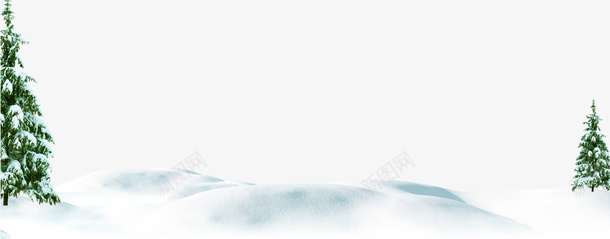 白色简约雪地树木边框纹理png免抠素材_新图网 https://ixintu.com 免抠PNG 树木 白色 简约 边框纹理