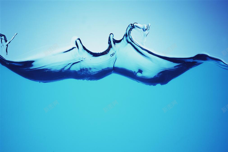 浅蓝色水纹浪花背景psd_新图网 https://ixintu.com 化妆品 摄影 水 水滴 水的灵动 风景 高速摄影