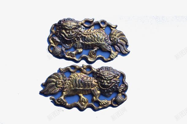 两个龙的印章png免抠素材_新图网 https://ixintu.com 中国龙 历史 古董 铜