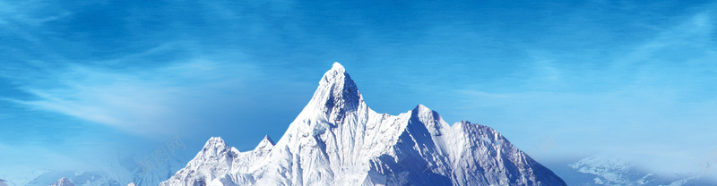 冰山背景psd设计背景_新图网 https://ixintu.com 其他 冰山 山峰 模型 海报banner 蓝天白云