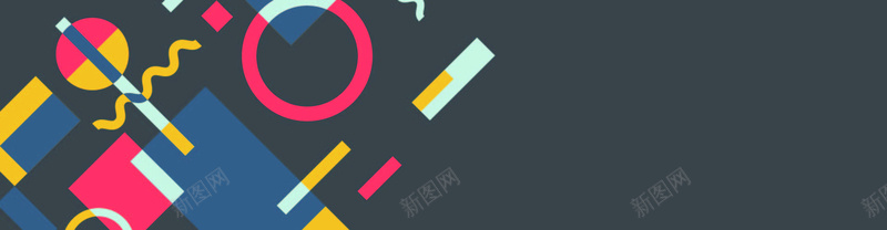 几何元素banner背景矢量图ai设计背景_新图网 https://ixintu.com banner背景 几何 动感 名片背景 开心 彩色 拼接 矢量素材 简约 线条 绚丽 矢量图