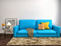 室内装修图简洁时尚客厅沙发画册背景高清图片