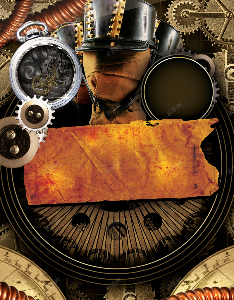 工业机械主题海报背景psd设计背景_新图网 https://ixintu.com 工业 机器 机械 素材 背景 轮轴 金属 齿轮