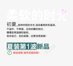 高端质量2017促销文案夏装新品高清图片