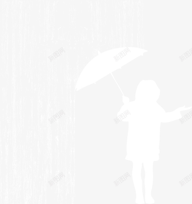 矢量在雨中玩耍插图eps设计背景_新图网 https://ixintu.com 玩雨 矢量 雨 矢量图