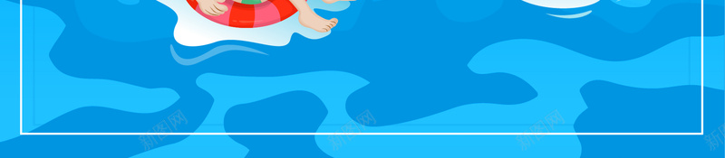 创意插画水上乐园宣传海报psd设计背景_新图网 https://ixintu.com 儿童乐园 儿童水上乐园 夏威夷 开业 水上世界 水上乐园 水上乐园海报 游泳 漂流 玩水 玩转夏日
