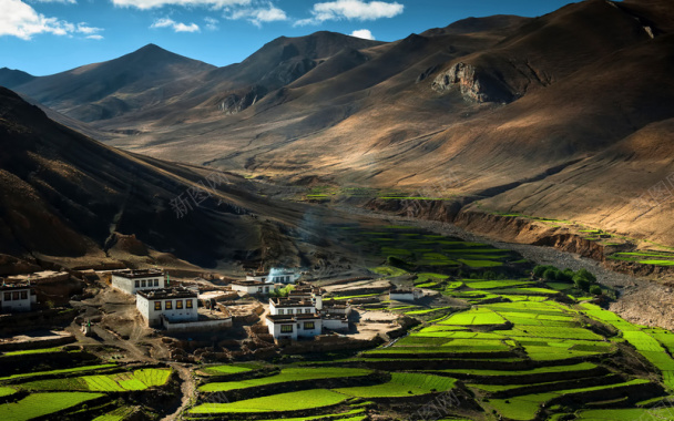 西藏人文风景10背景