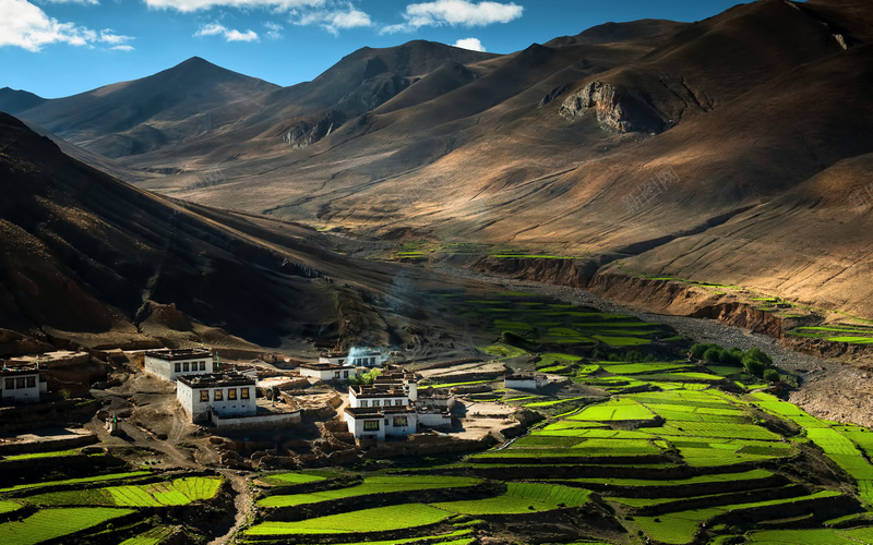 西藏人文风景10jpg设计背景_新图网 https://ixintu.com 天空 山水 深邃 自然