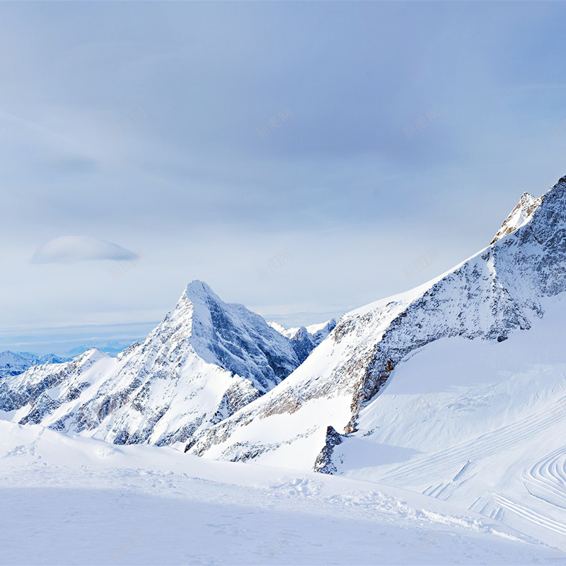 唯美雪山背景jpg_新图网 https://ixintu.com 主图 冰山 唯美 摄影 梦幻 浪漫 雪山 风景