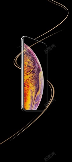 xs海报苹果手机苹果IphoneXS背景高清图片