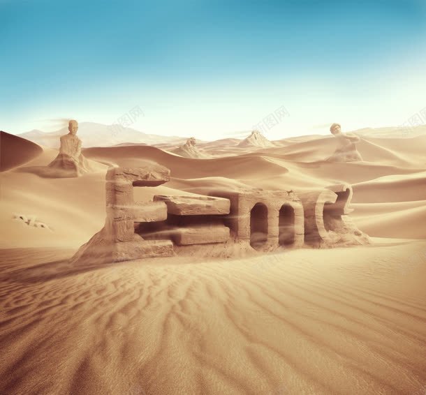 沙漠立体效果造型jpg设计背景_新图网 https://ixintu.com 效果 沙漠 立体 造型