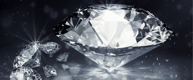 钻石jpg设计背景_新图网 https://ixintu.com 宝石 海报banner 精美质感 钻石 钻石背景