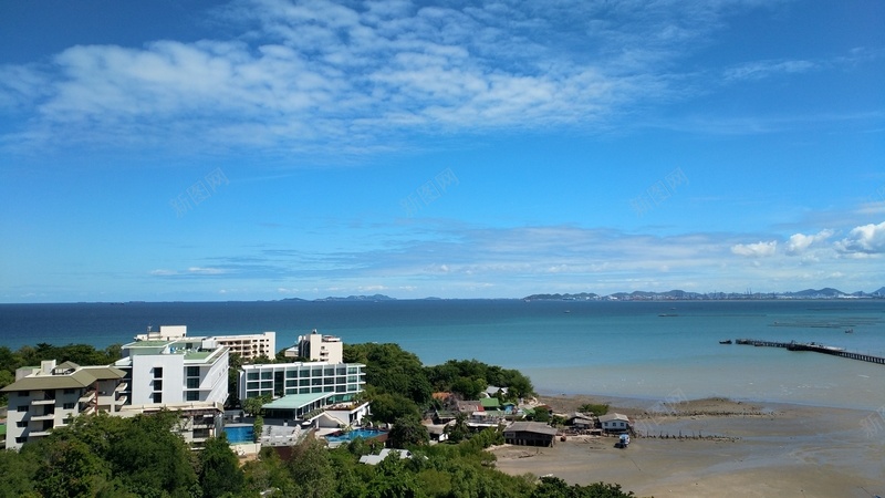 芭提雅风光蓝天海岸jpg设计背景_新图网 https://ixintu.com 大海 海景 芭提雅风光 蓝天 风景