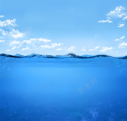 水量水元素系列之精美的水平面高清图片