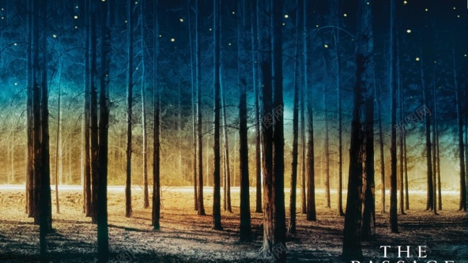 精灵树林抽象梦幻背景