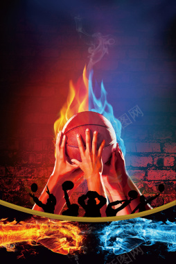 篮球比赛海报背景背景